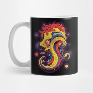 Plastic Macaroni Boho Trippy Hippy Noodle Mug